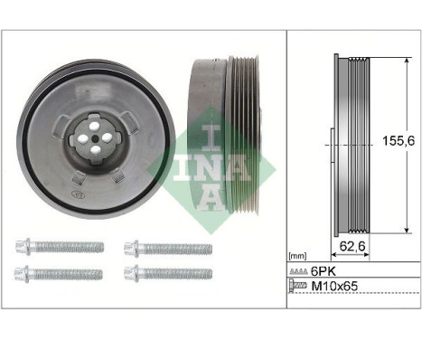 Belt Pulley Set, crankshaft
