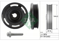 Belt Pulley Set, crankshaft
