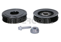 Belt pulley set, crankshaft