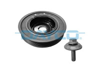 Belt pulley set, crankshaft