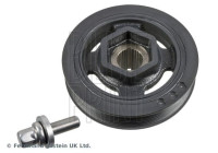 Crankshaft pulley set with screw and pulley