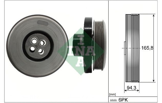 Pulley, crankshaft