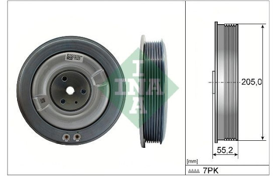 Pulley, crankshaft