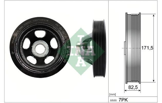 Pulley, crankshaft