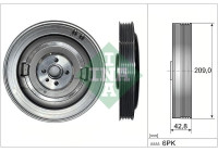 Pulley, crankshaft
