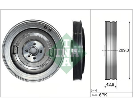 Pulley, crankshaft