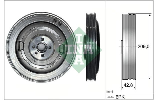 Pulley, crankshaft