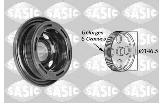 Pulley, crankshaft