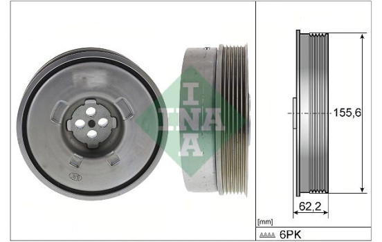 Pulley, crankshaft