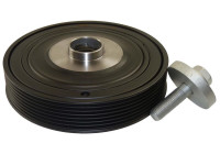 Pulley set, crankshaft