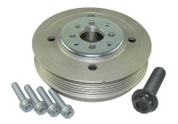 Pulley set, crankshaft