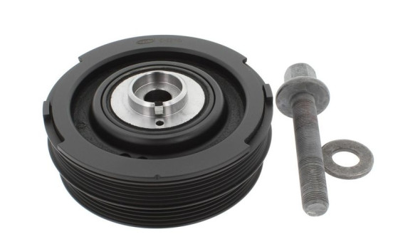 Pulley set, crankshaft