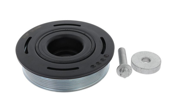Pulley set, crankshaft