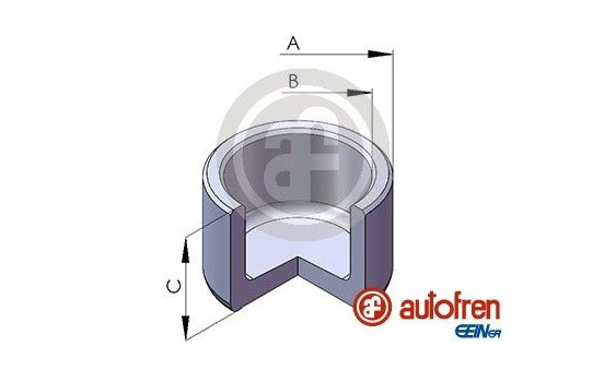 Piston, caliper