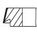 Piston ring set, Thumbnail 3