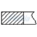Piston ring set