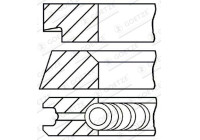 Piston ring set