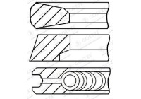 Piston ring set