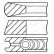 Piston ring set, Thumbnail 3