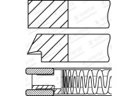 Piston ring set