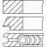 Piston ring set, Thumbnail 3