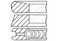 Piston ring set