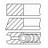 Piston ring set, Thumbnail 4