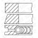Piston ring set, Thumbnail 2