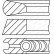 Piston ring set, Thumbnail 4