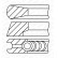 Piston ring set, Thumbnail 2