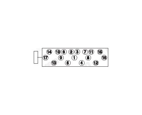 Bolt Kit, cylinder head, Image 2