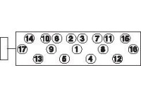 Bolt Kit, cylinder head