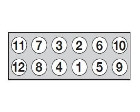 Bolt Kit, cylinder head, Image 2