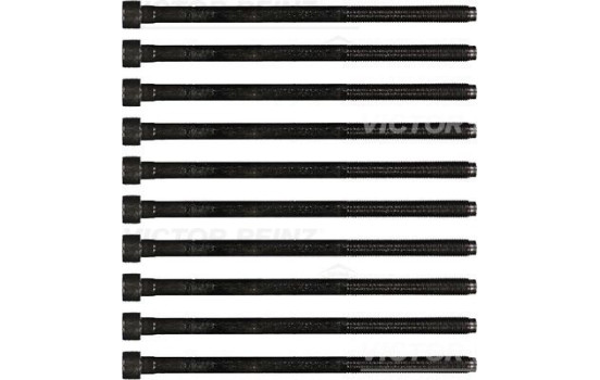 Cylinder head bolt set