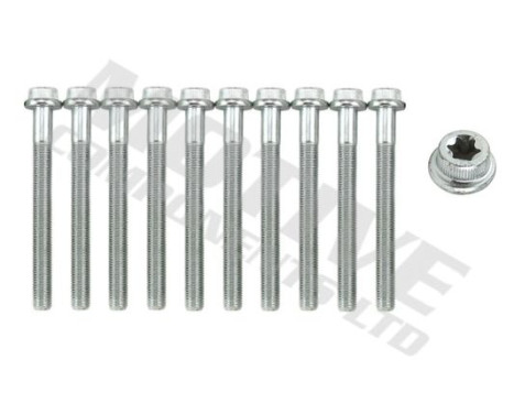 Cylinder head bolt set