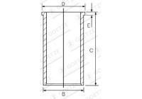 Cylinder lining