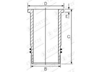 Cylinder lining
