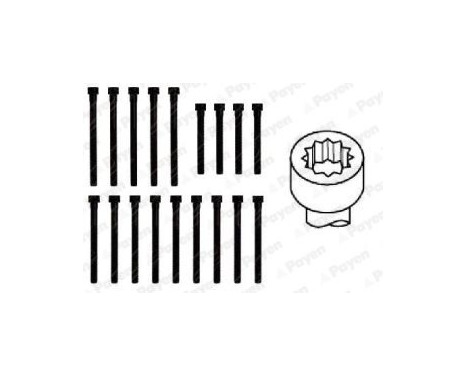 Bolt Kit, cylinder head