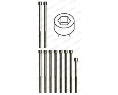 Bolt Kit, cylinder head