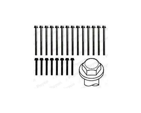 Bolt Kit, cylinder head