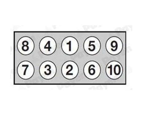 Bolt Kit, cylinder head, Image 2