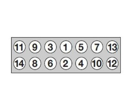 Bolt Kit, cylinder head, Image 2