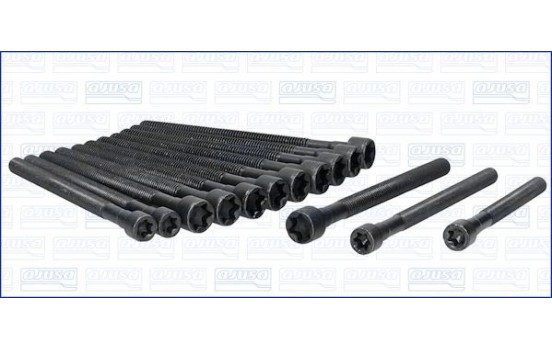 Cylinder head bolt set