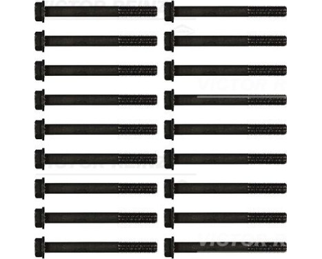 Cylinder head bolt set