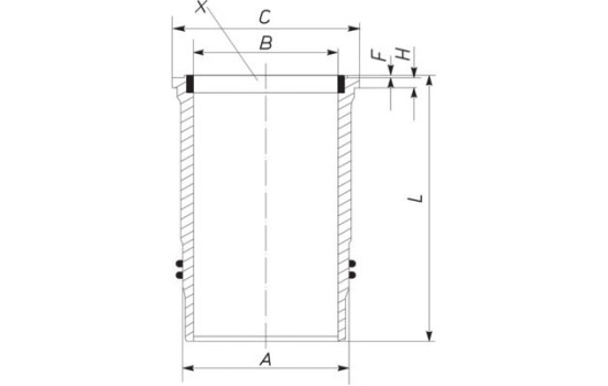 Cylinder lining