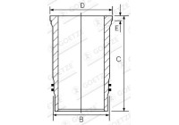 Cylinder lining