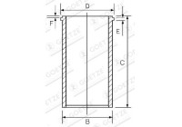 Cylinder lining
