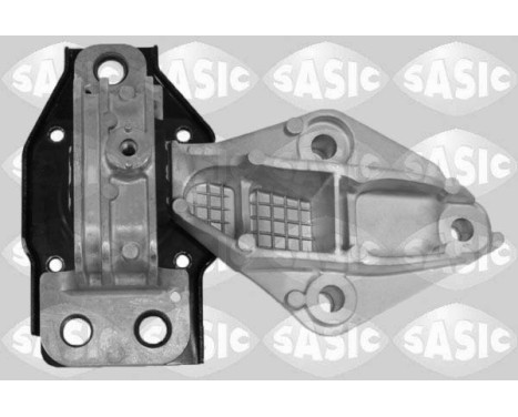 Axle body/engine support bearing