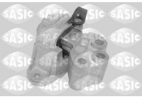 Axle body/engine support bearing