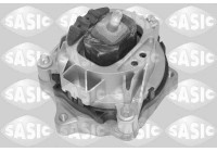 Axle body/engine support bearing